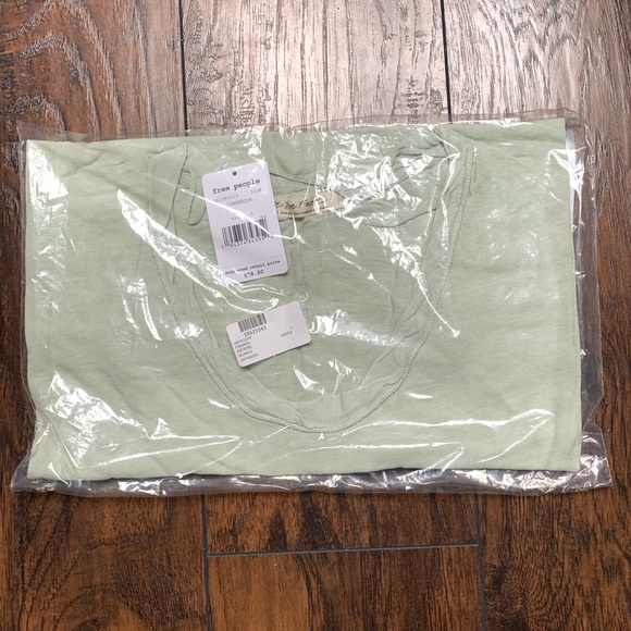 NWT Free People Under The Sun Tee in Ponderosa - Picture 4 of 6